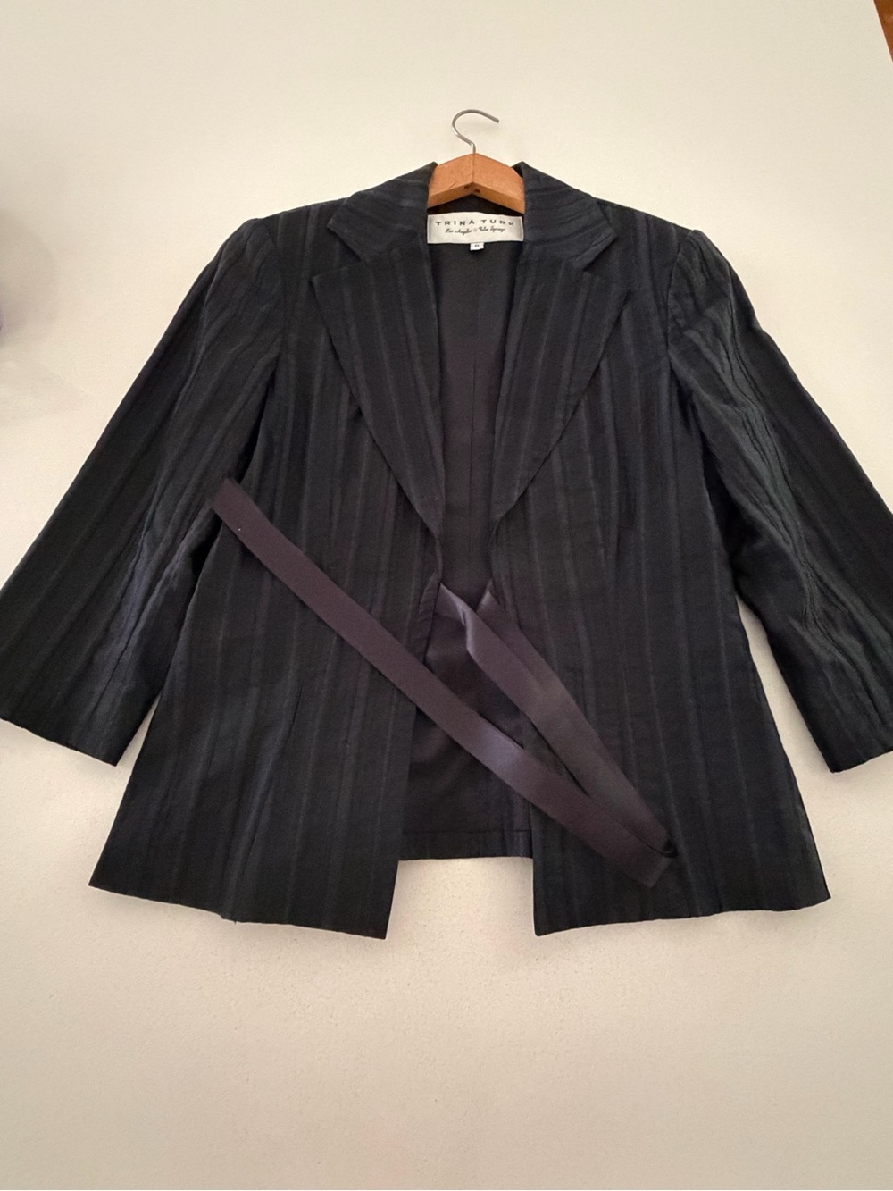 Trina Turk black suit